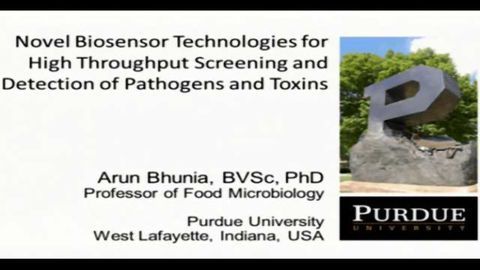 Novel Biosensor Technologies for Detection and High Throughput Screening of Pathogens and Toxins