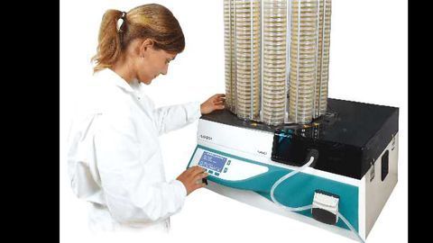 Reliable Walk-away Petri Dish Media Filler