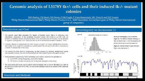 Genomic Analysis of L5178Y tk+/- Cells and their Induced tk-/- Mutant Colonies