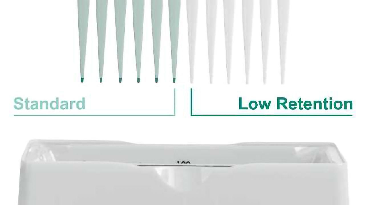 Low Retention Pipette Tips Deliver Maximum Liquid Recovery