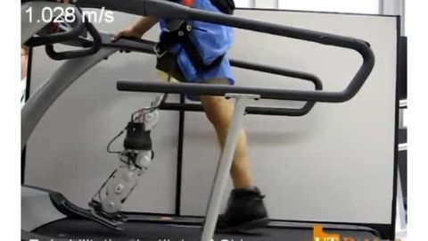 Engineer applies robot control theory to improve prosthetic legs