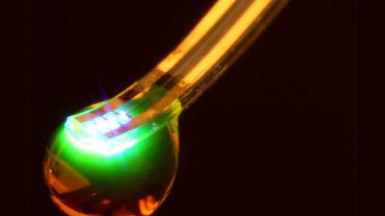 Futuristic brain probe allows for wireless control of neurons