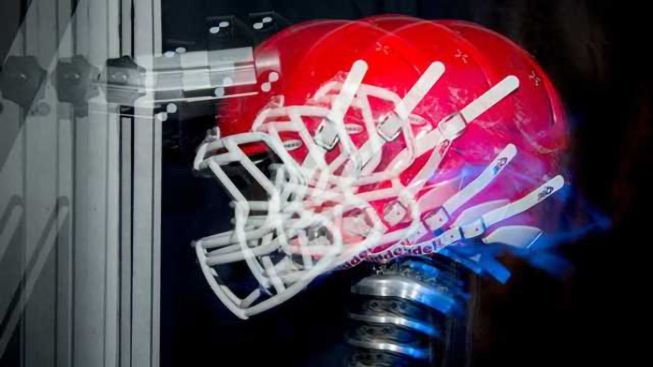 Football helmet tests may not account for concussion-prone actions