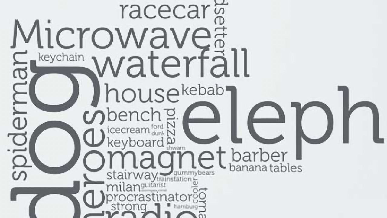 Words jump-start vision, study shows
