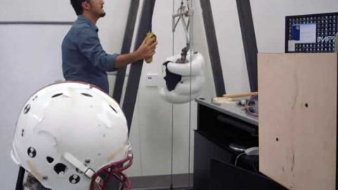 Researchers show air bag bike helmets have promise