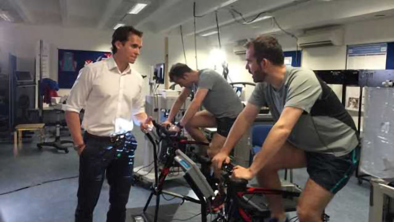 Stimulating the brain makes exercising the legs feel easier