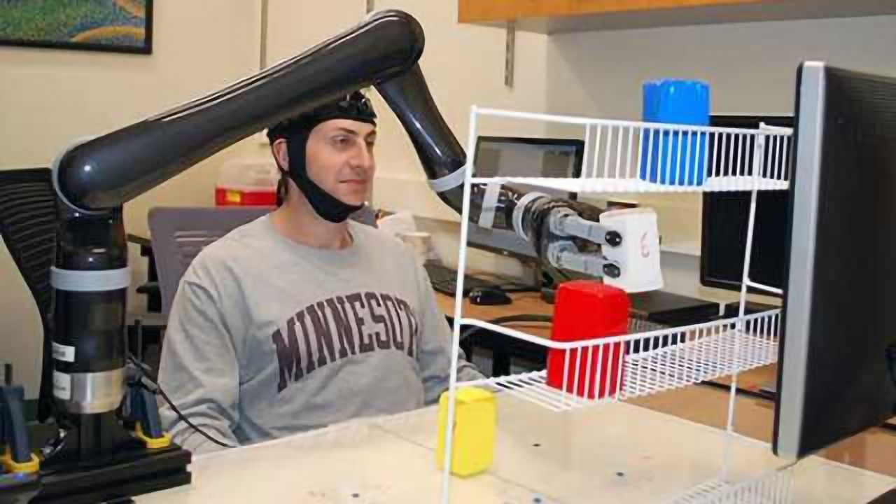 New research shows people can control a robotic arm with only their minds
