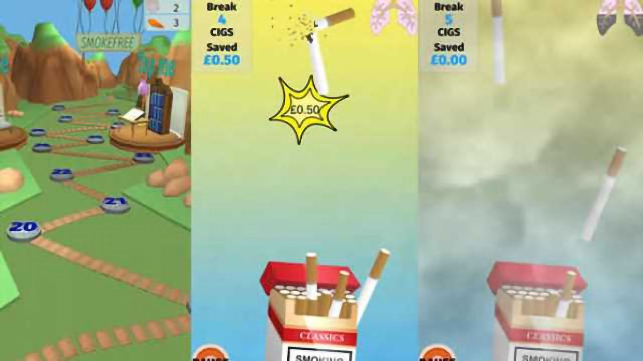 App to help smokers quit developed by health psychologists and game designers