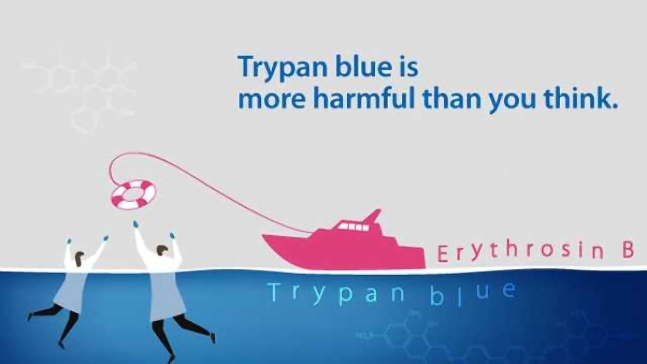 Trypan blue is more harmful than you think - Count your cells with the Erythrosin B-compatible LUNA-II™