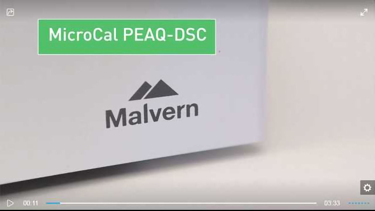 MicroCal PEAQ DSC for the Regulated Environment