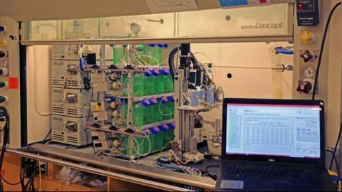 Automated Peptide Synthesis in Flow