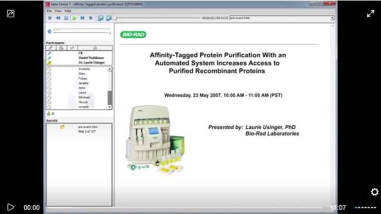 Affinity-Tagged Protein Purification