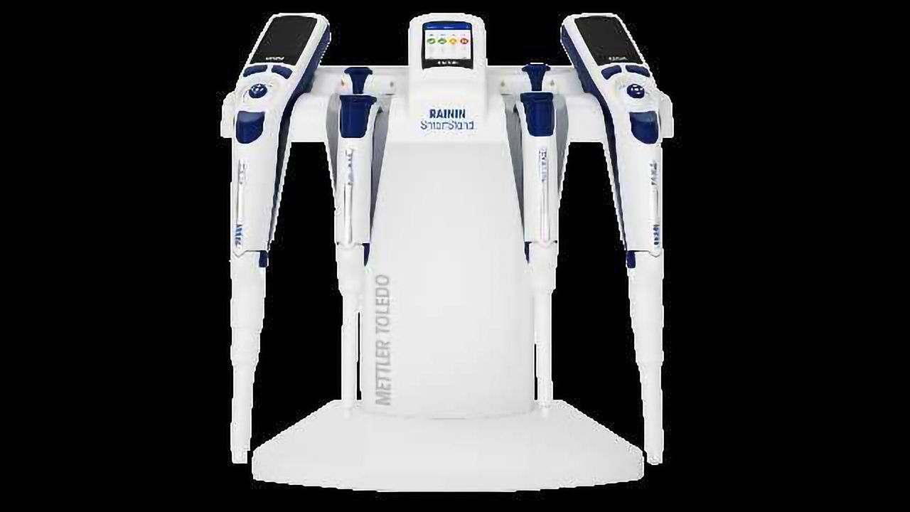 The World's First Intelligent Pipette Stand