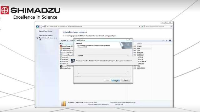 LabSolutions LC/GC WorkStation Install/Uninstall Guide | Technology ...
