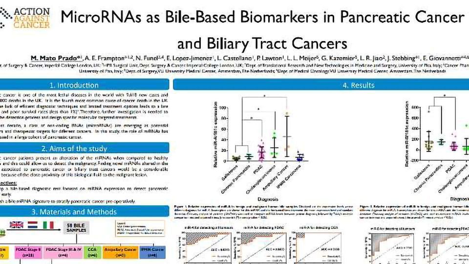 MicroRNAs as Bile-Based Biomarkers in Pancreatic Cancer and Biliary Tract Cancers content piece image