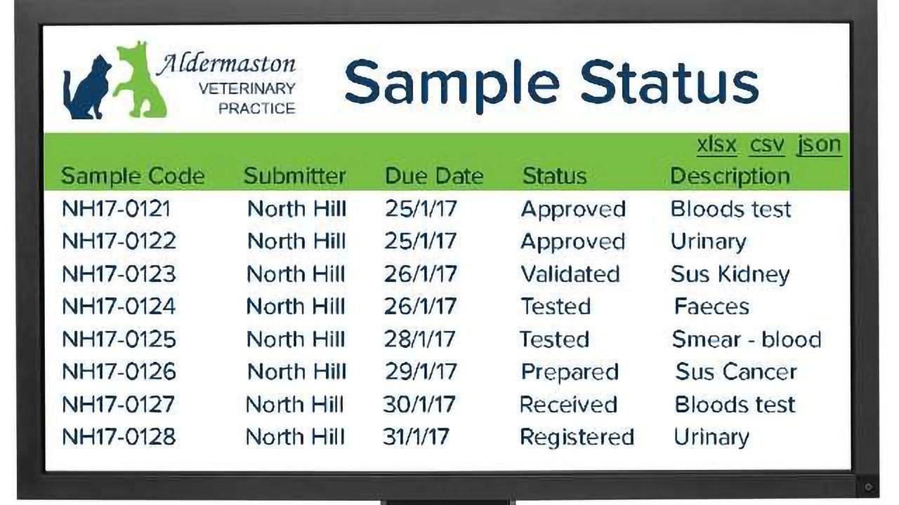 New Web Portal for Matrix Gemini LIMS