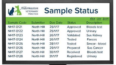 New Web Portal for Matrix Gemini LIMS