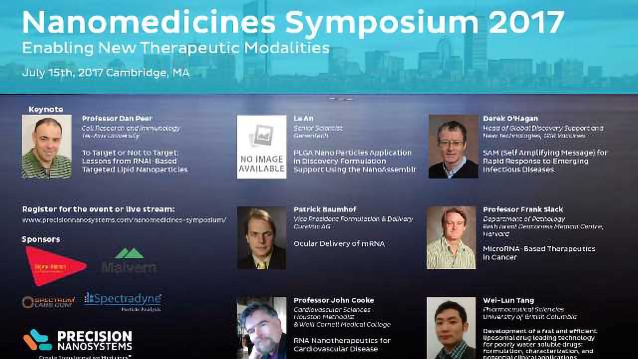 Precision NanoSystems to Host Nanomedicines Symposium
