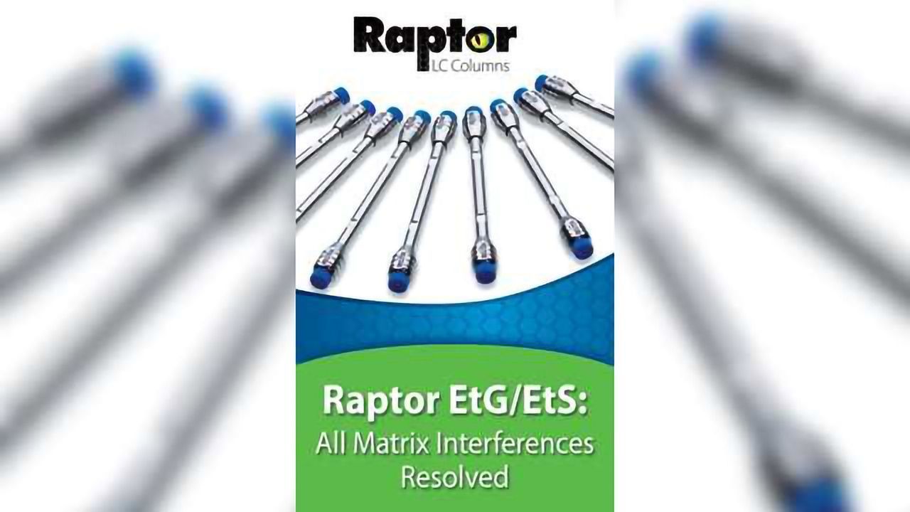 Restek Launches New Raptor EtG/EtS Column to Resolve Matrix Interferences