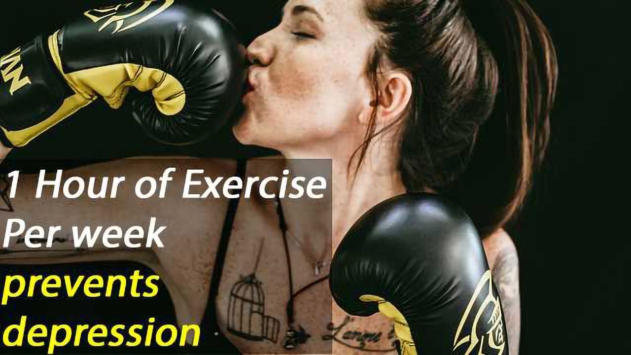Large Study Shows One Hour Of Exercise Per Week Prevents Depression