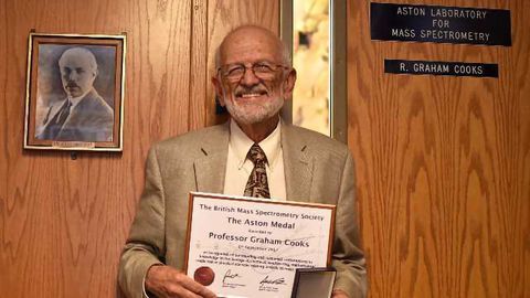 Purdue Professor Receives Medal for Contributions to Mass Spectrometry
