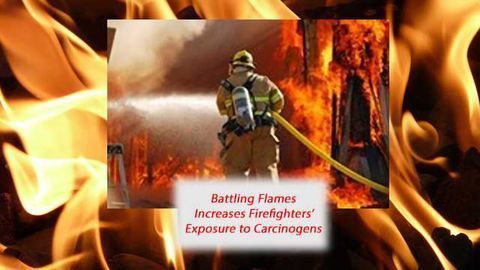 Battling Flames Increases Firefighters’ Exposure to Carcinogens