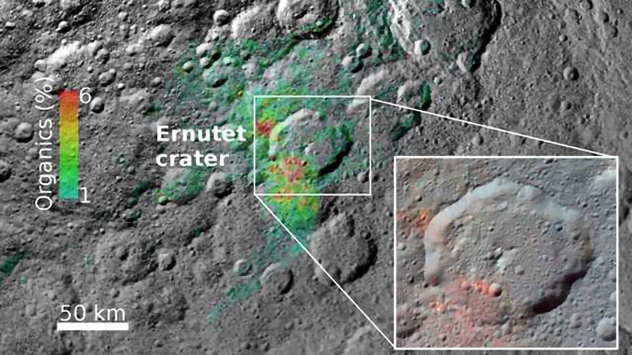 Scientists Dig Into the Origin of Organics on Ceres