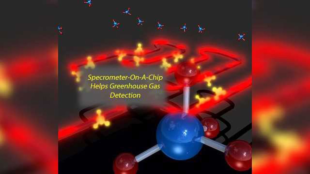 Tiny Chip-Based Methane Spectrometer Could Help Reduce Greenhouse Gas Emissions