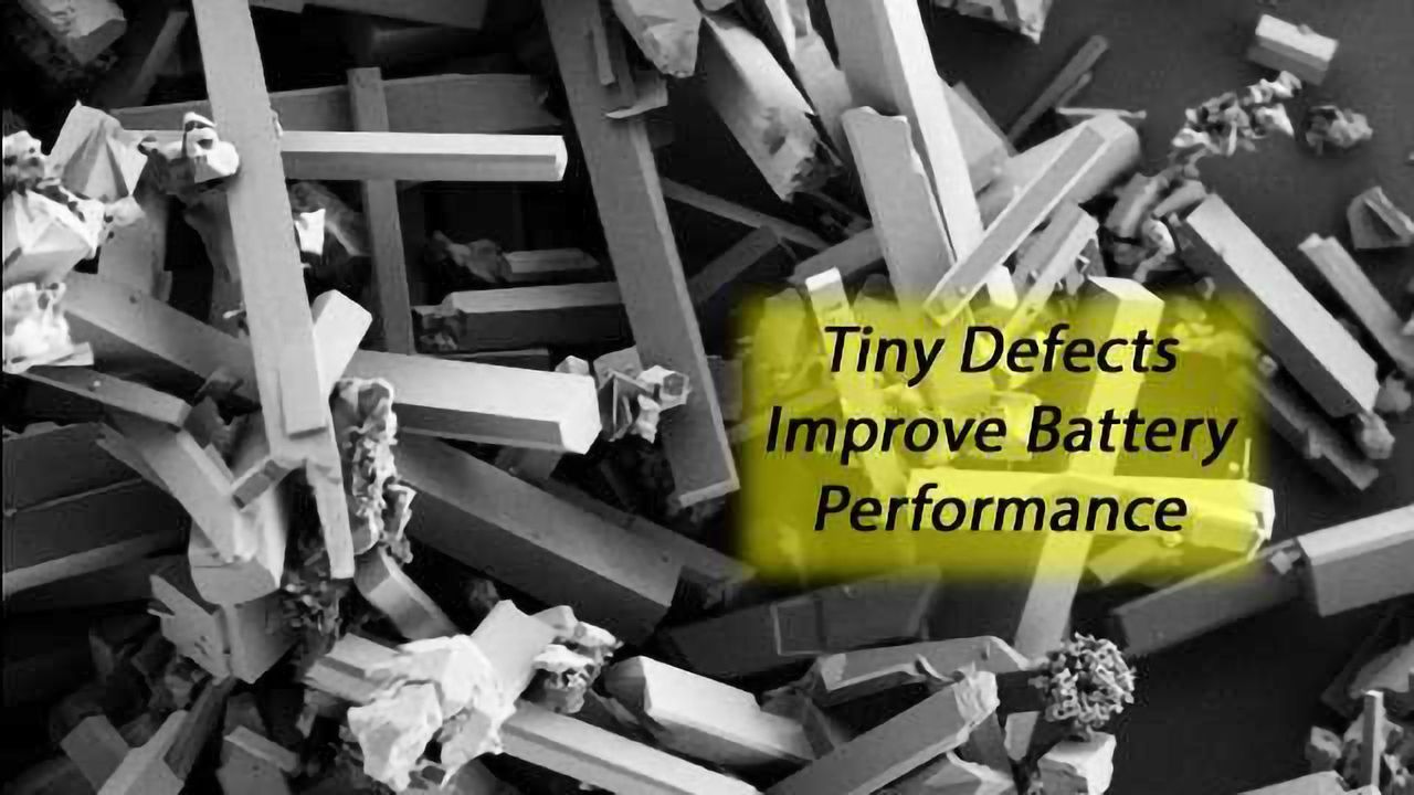 Microscopic Defects Make Lithium-Ion Batteries Better