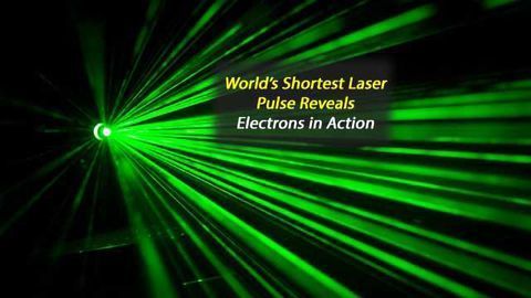 Scientists Generate World's Shortest Laser Pulse