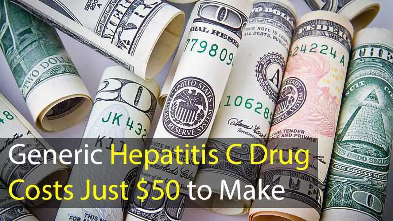 Generic Hepatitis C Drug Costs Just $50 to Make