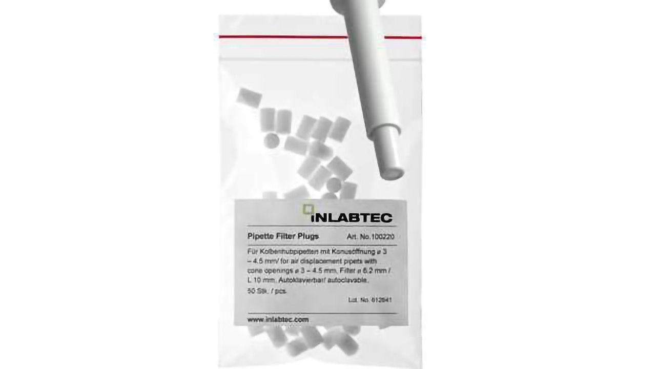 Filter Plugs Ensure Contamination-Free Pipetting