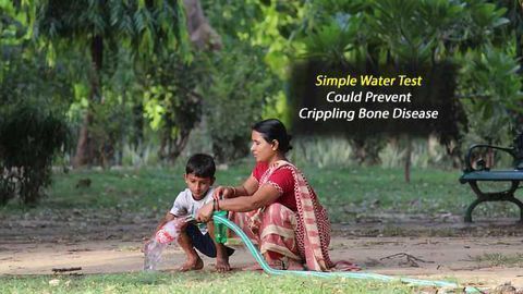 Simple Water Test Could Prevent Crippling Bone Disease
