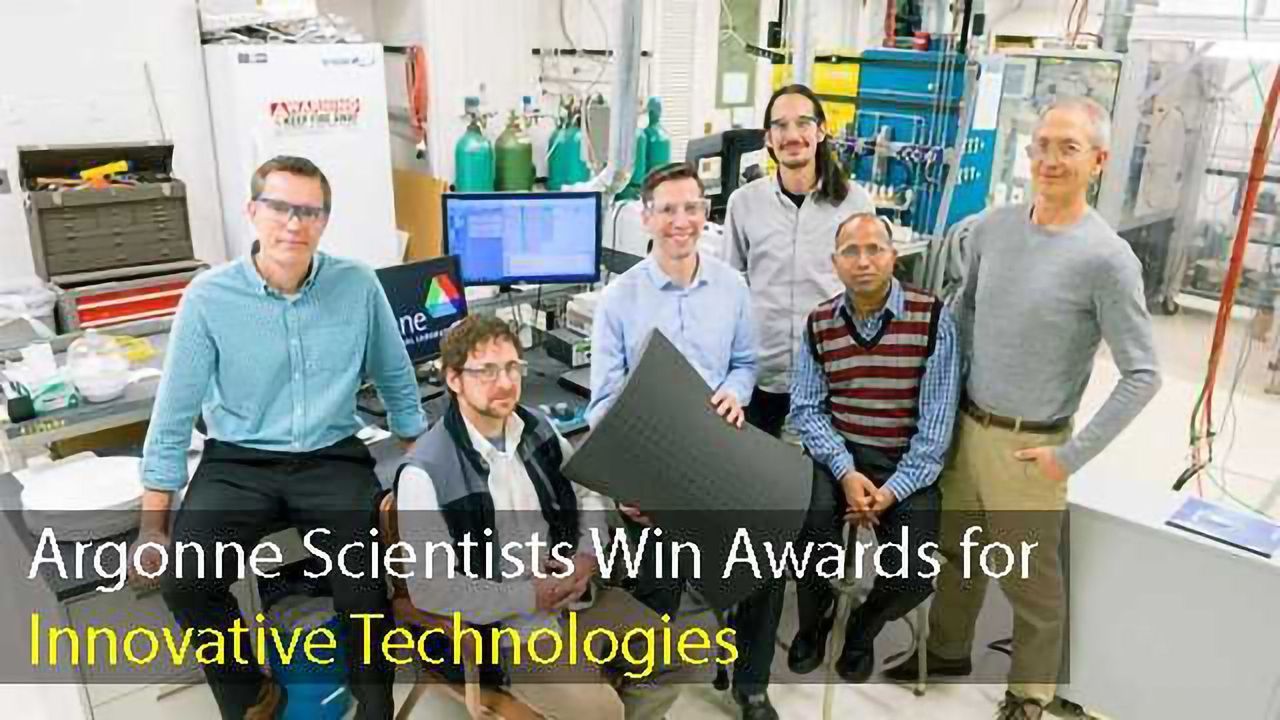 Argonne Scientists Receive Several R&D 100 Awards for Innovative Technologies