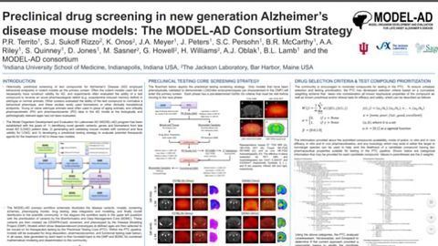 新一代阿尔茨海默氏病小鼠模型中的临床前药物筛查：模型AD联盟策略