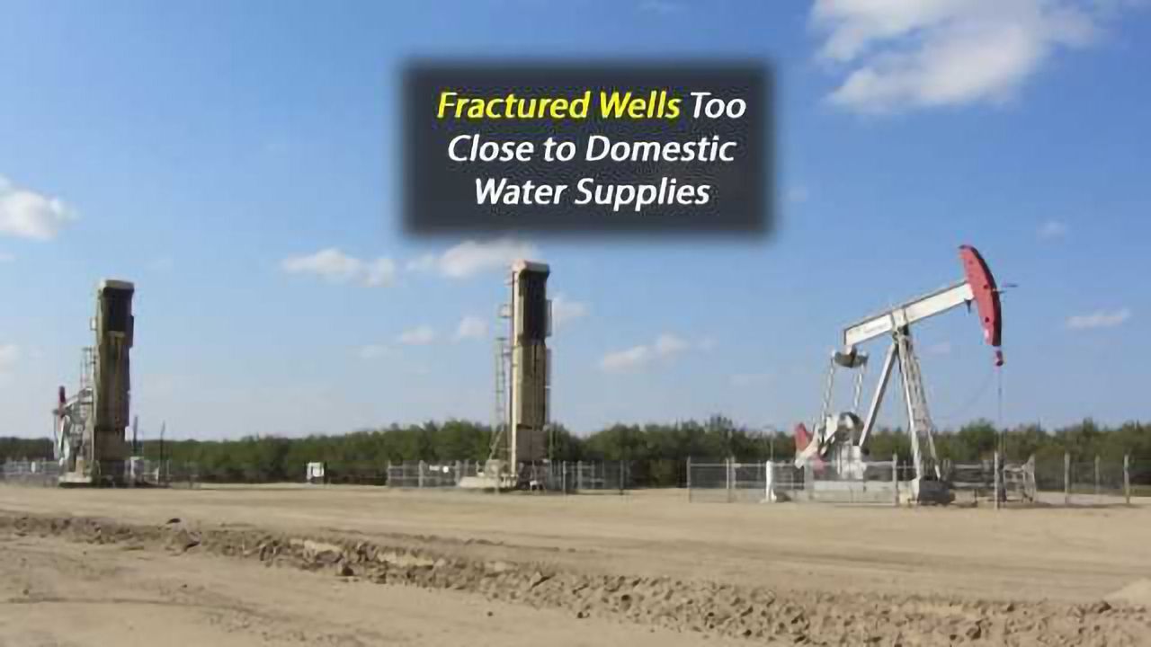 Hydraulically Fractured Wells Too Close to Domestic Groundwater Systems