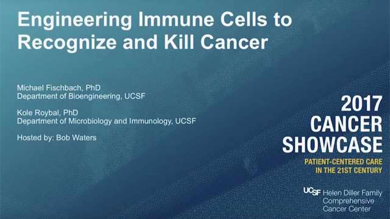 Engineering Immune Cells to Recognize and Kill Cancer