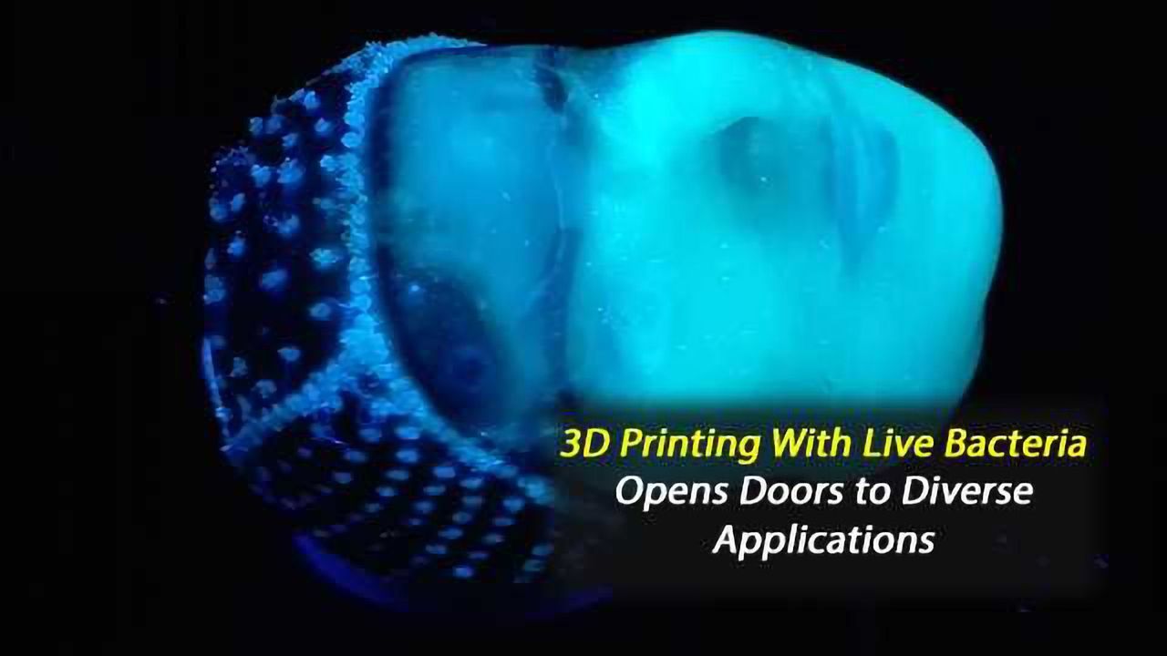 3D Printing With Live Bacteria Could Aid Toxin Disposal