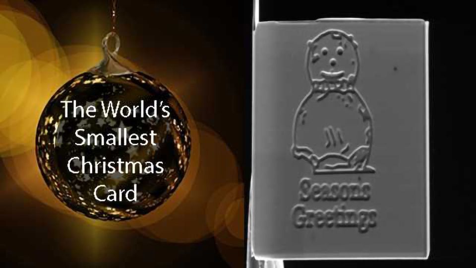 Could this be the World’s Smallest Christmas Card? content piece image