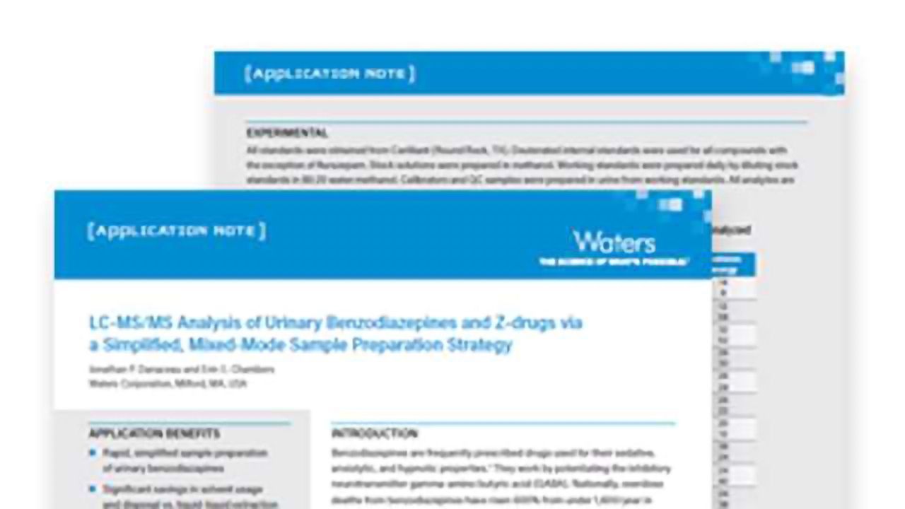 How Can a Water Wettable Solid-phase Extraction (SPE) Sorbent Simplify Your Sample Clean-up?