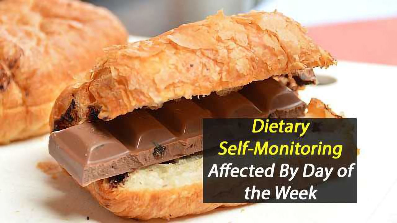 Self-Monitoring of Food Intake Affected By Day of Week