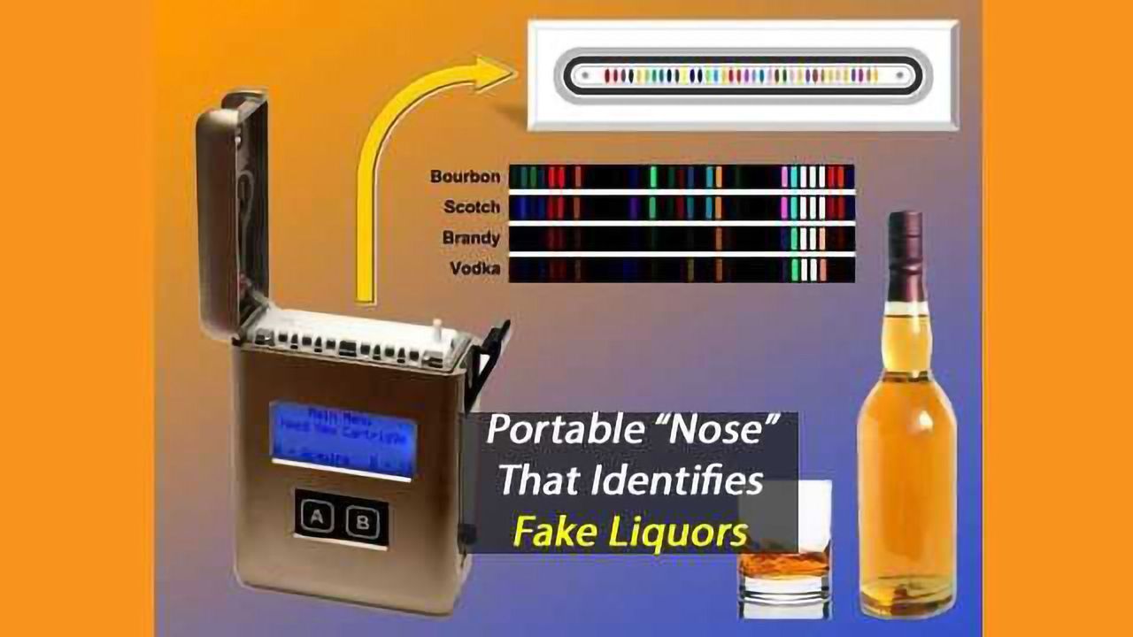 Portable Nose That Can Sniff Out Counterfeit Liquor