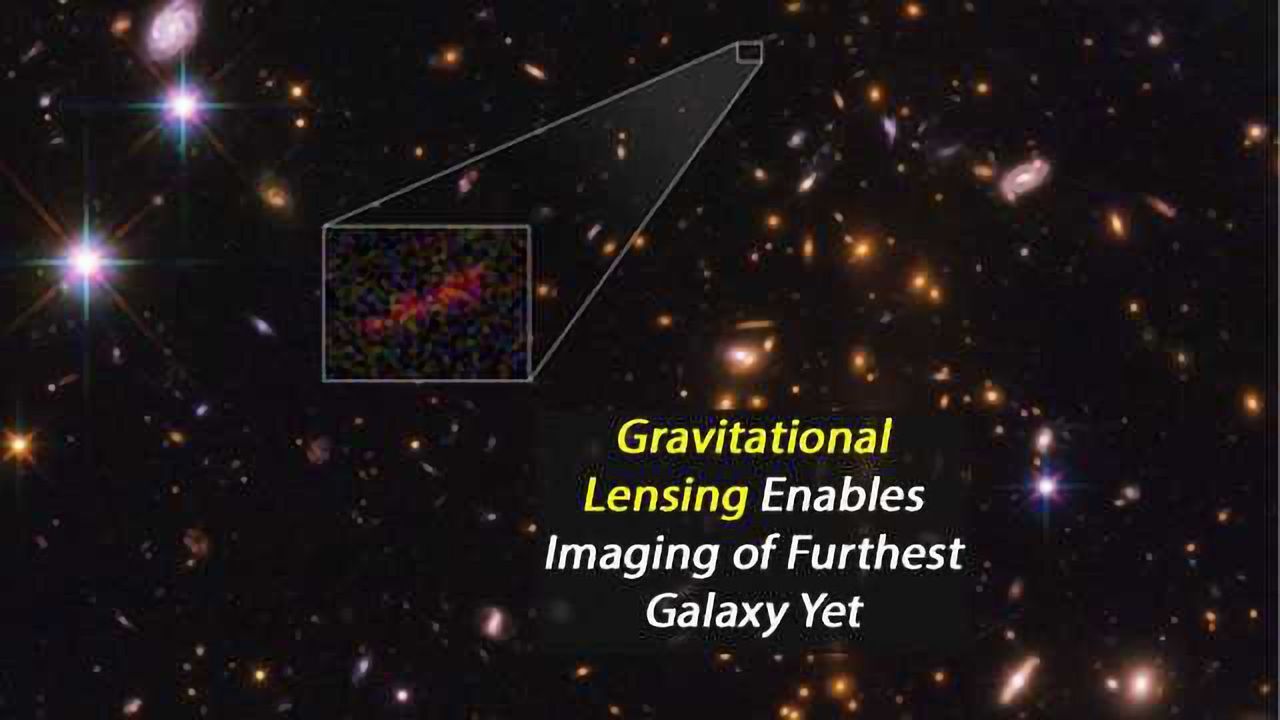 Gravitational Lensing Identifies Farthest Galaxy Yet