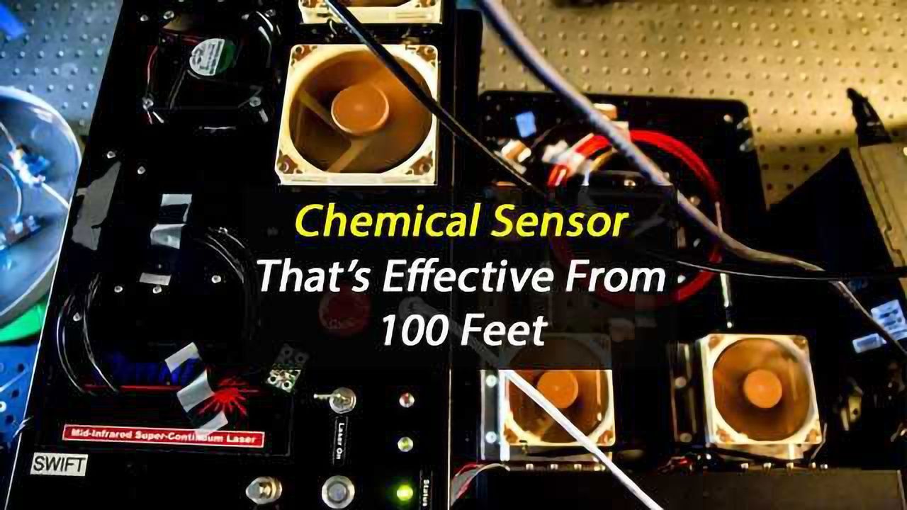 Compact Chemical Sensor Can Detect Substances from Over 100 Feet Away