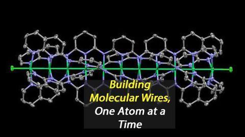 Building Molecular Wires, One Atom at a Time