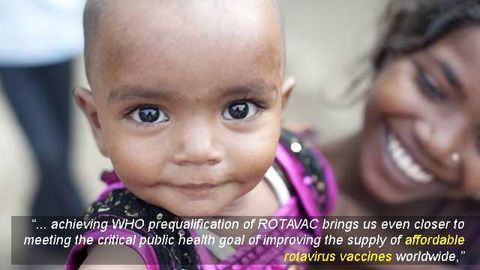 Rotavirus Vaccine Achieves World Health Organization Prequalification