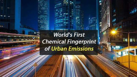 World's First Fingerprint of Urban Emissions