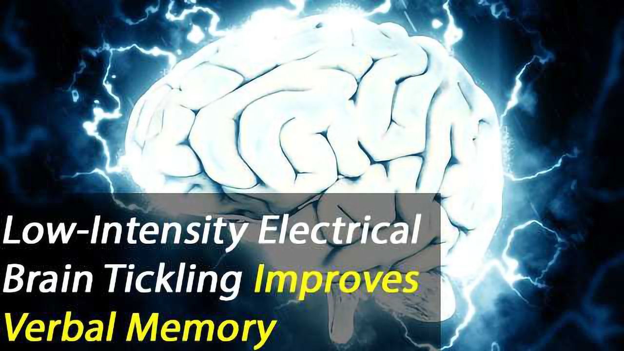 Tickling the Brain: Research shows low-intensity electrical stimulation improves verbal memory