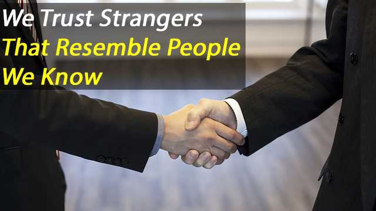 Pavlovian Influence: We trust strangers that look like people we know