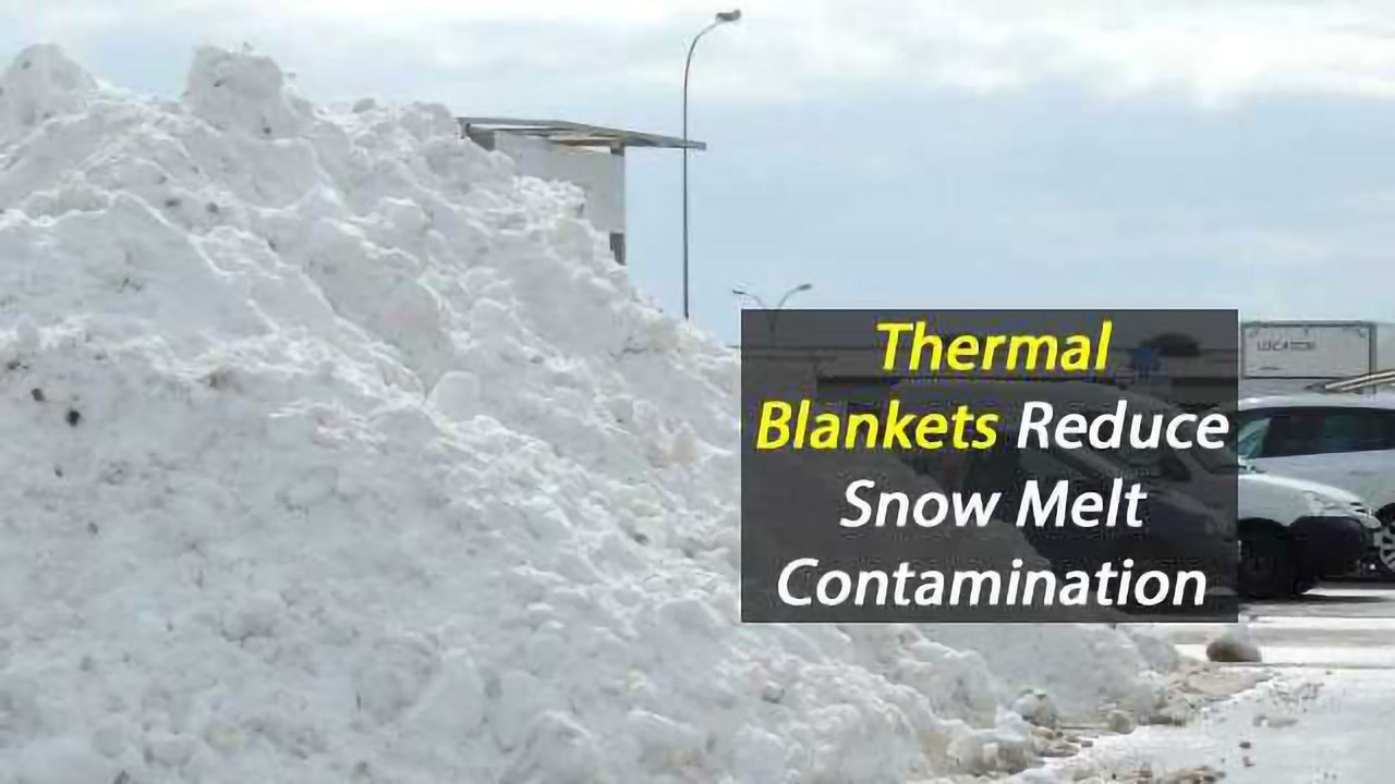 Snow Melting Thermal Blanket Could Prevent Melt Contamination